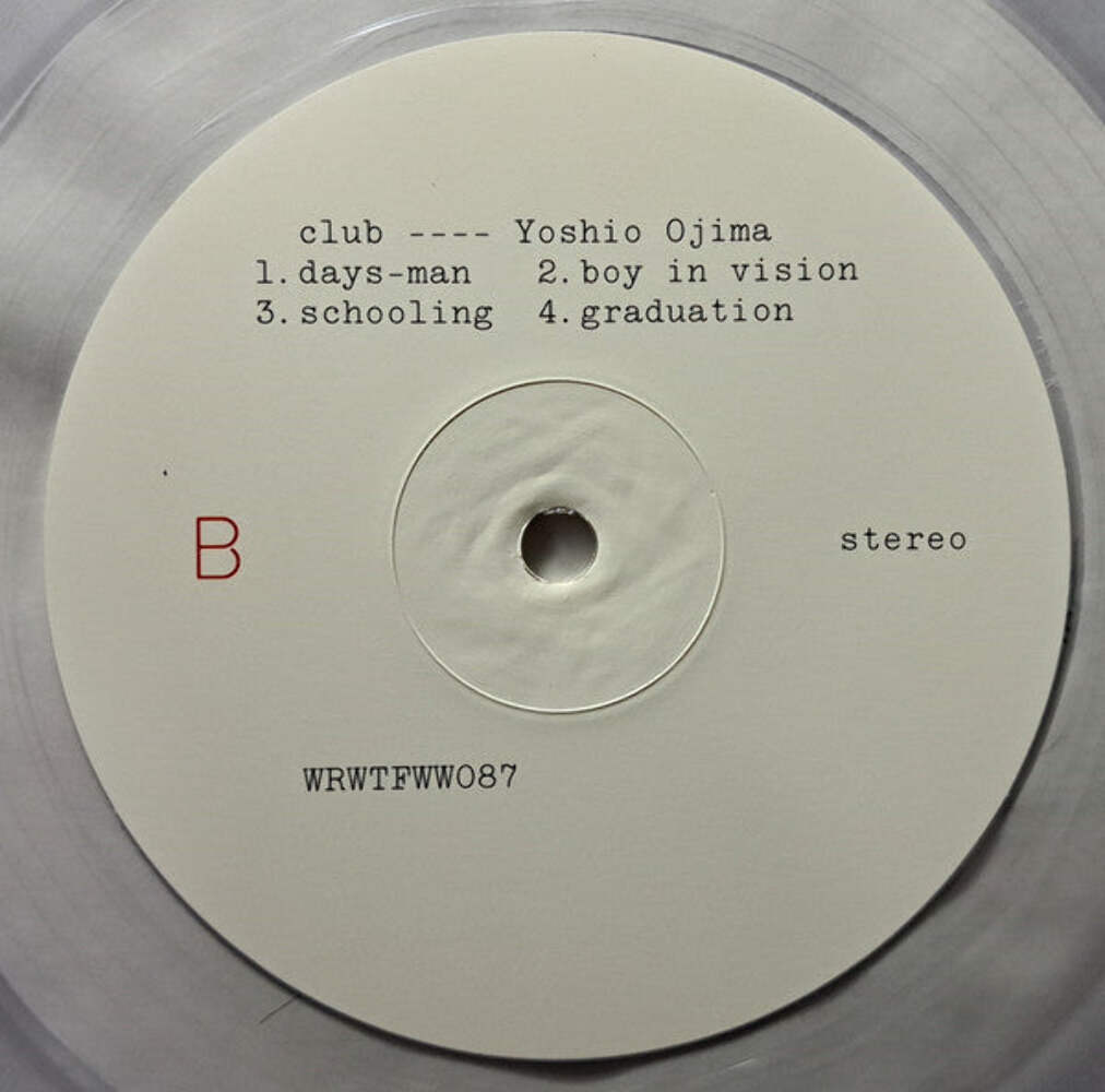 Yoshio Ojima Club 限定版レコード Yoshio Ojima - Club - Boomkat