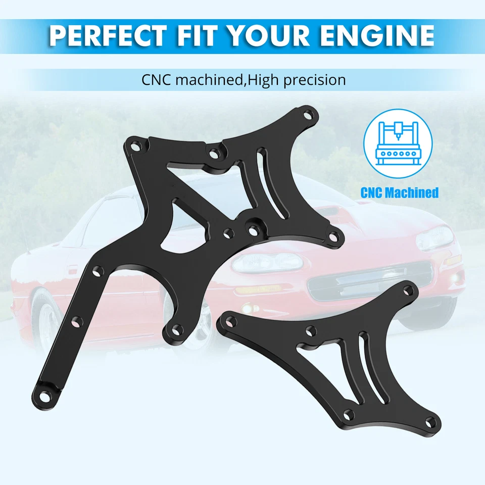 LS Truck Alternator & Power Steering Kit For GMC Sierra Yukon For Hummer H2 H3 - Image 3 of 4