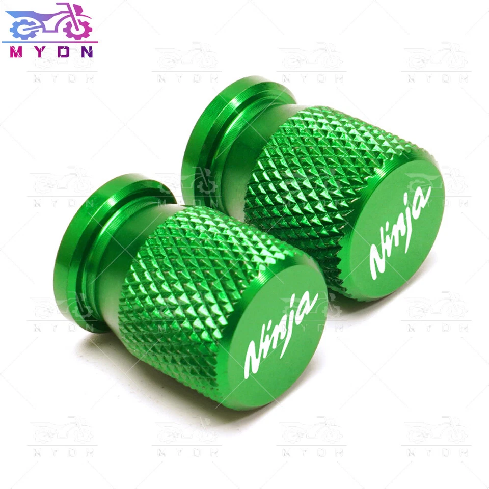 Cubierta de vástago de puerto de aire para válvula de neumático para Kawasaki Ninja ZX6R/7R/9R/10R/12R ZX14R Foto 4 de 4