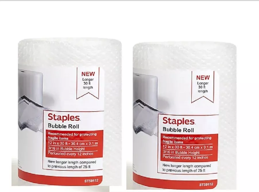 12 in. x 30 ft. BUBBLE WRAP