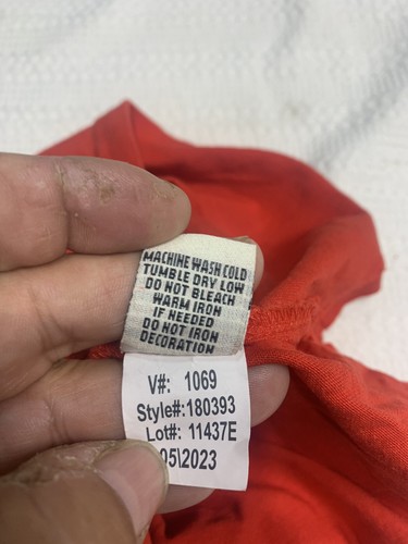 One Life Make It Count Kids Red Tunic Tshirt Size Small 8 Youth New Embroidered - Picture 13 of 18