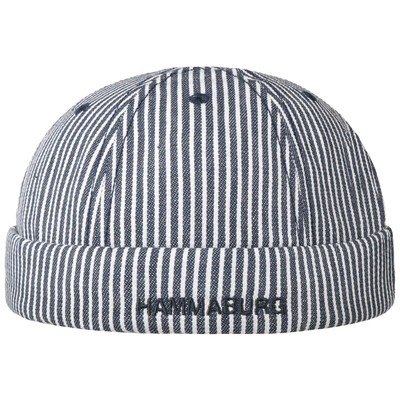 HAMMABURG Stripes Cotton Dockermütze Baumwollmütze Dockercap Hafenmütze | eBay