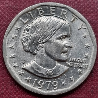 1979 P Susan B. Anthony Dollar $1 NEAR DATE WIDE RIM High Grade BU UNC #88667