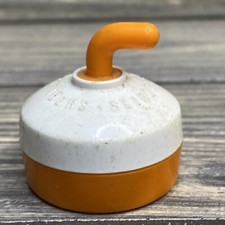 Vintage Milton Bradley Sliders Orange White P...