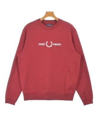 FRED PERRY Sweatshirts Red L 2200691793092