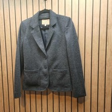 C Super Soft Womens Navy Blazer Jacket Cambridge dry goods uk size 8 / xs 