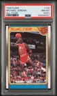 1988 Fleer #120 - MICHAEL JORDAN ALL-STAR - PSA 8 OC - Near Mint !!
