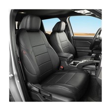 coverdream Seat Covers for 25-26 4Runner 5-Seat Black Waterproof Leather Armrest