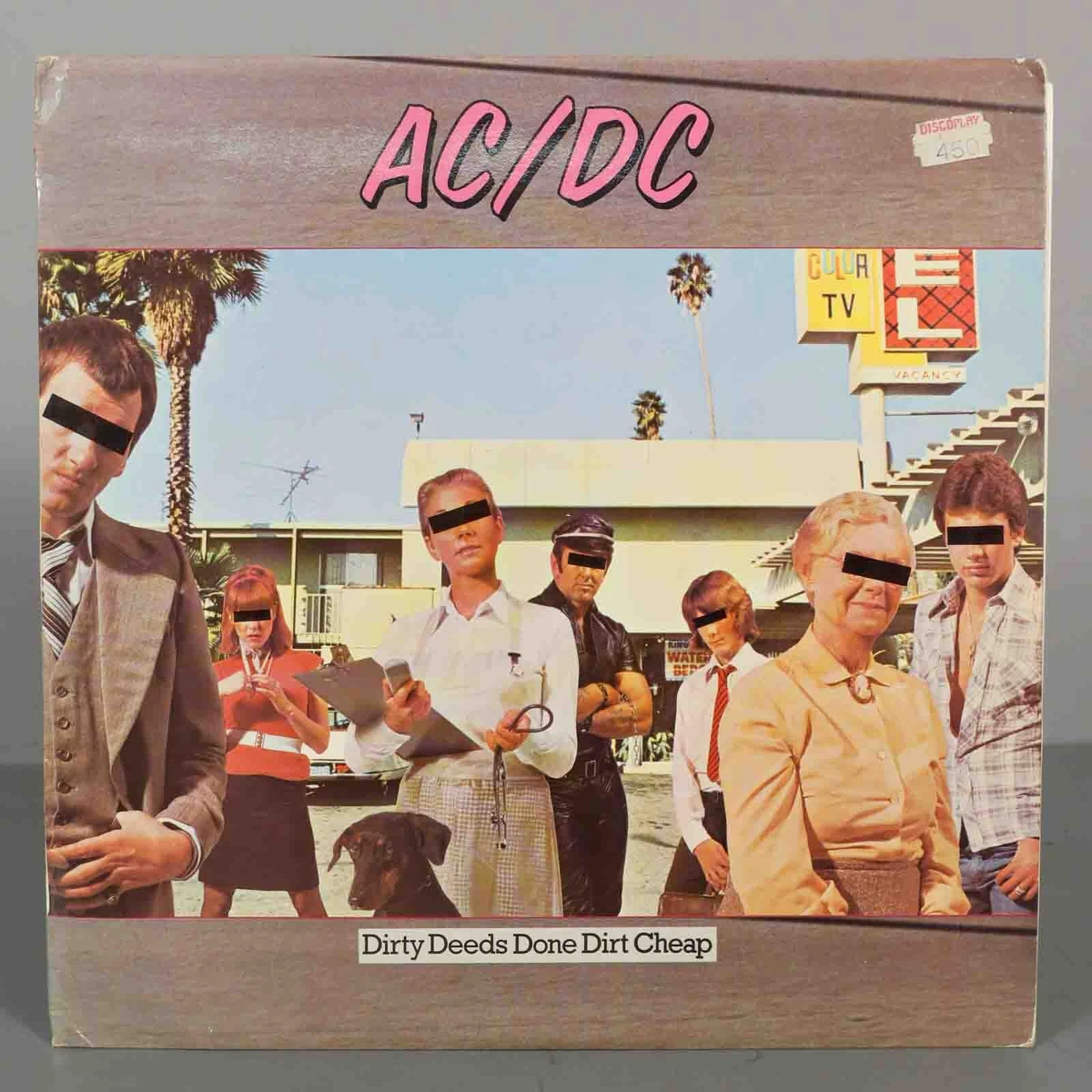 LP. AC/DC Dirty Deeds Done Dirt Cheap