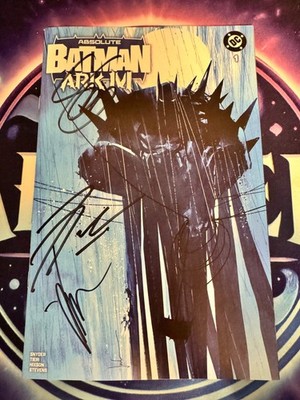 ABSOLUTE BATMAN #1 ARK-M 3X SIGNED SYNDER, TIERI, JOCK