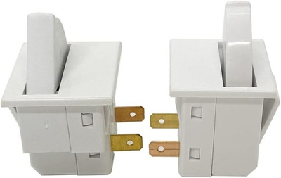#ad #ad Refrigerator Door Light Switch 2Pin NC For GE Whirlpool Maytag Admiral 250V 2.5A $15.99