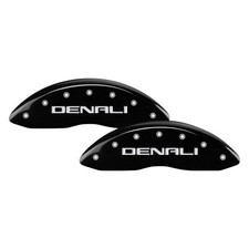 For Gmc Sierra 1500 19-25 Caliper Covers Gloss Black Caliper Covers W Denali