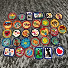Lot 31 Girl Scout Brownie Cadette Daisy Junior Proficiency Badges Patches 4