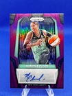 NATASHA CLOUD 2025 PANINI PRIZM WNBA PURPLE SIGNATURES AUTOGRAPH #23/49 LIBERTY