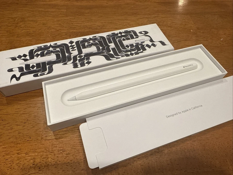 Auténtico Apple Pencil Pro MX2D3AM/A Blanco para iPad Pro M4 y iPad Air M2 Foto 2 de 4