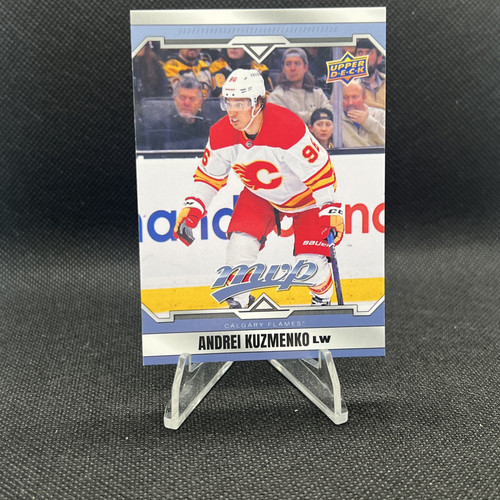 Tarjeta base Andrei Kuzmenko MVP #125 2024-25 Upper Deck - Imagen 1 de 2