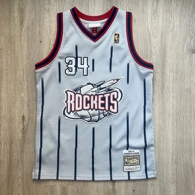Mitchell & Ness Hakeem Olajuwon Houston Rockets Jersey Vintage 90 s Essential