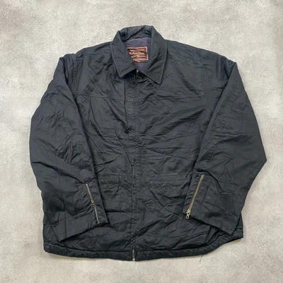 Veste Marlboro Harrington homme XL vintage western coupe-vent zippée intégral... - Photo 1/4