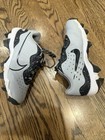 Nike Alpha Huarache 4 Keystone Boys Size 12C Grey Splatter Cleats DJ6525-005 — photo 3