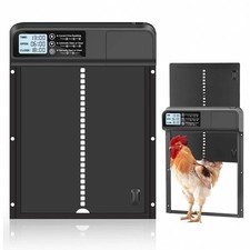 Automatic Chicken Coop Door with Timer and Safety Features
