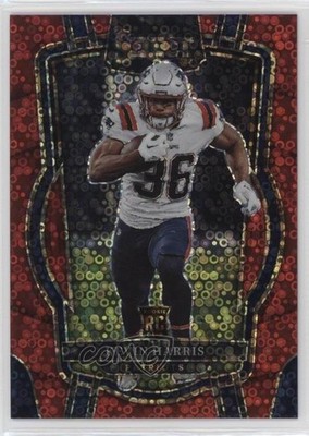 2022 Panini Select Club Level Red Disco Prizm 38/49 Kevin Harris Rookie RC y0i