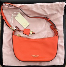 Radley Summertown Red Pepper Small Shoulder Bag New with Tags & Dust Bag Unused