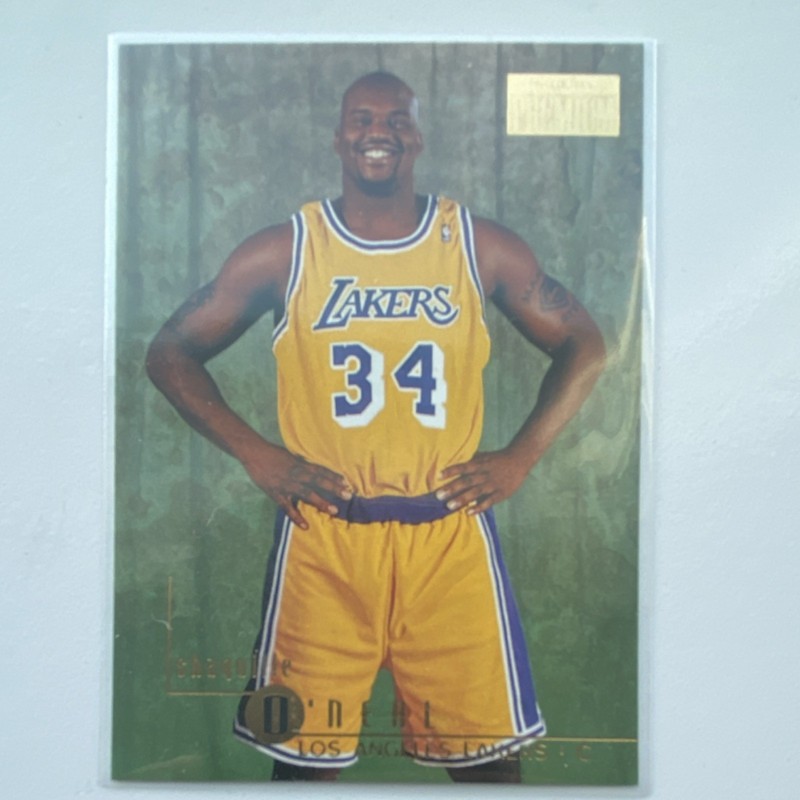 SkyBox 1996-97 Premium Shaquille O'Neal #58 Los Angeles Lakers Basketball Card
