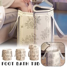 Foot Bath Tub Portable Foldable Home Bedroom Footbath Tub Foot Soaking Tub