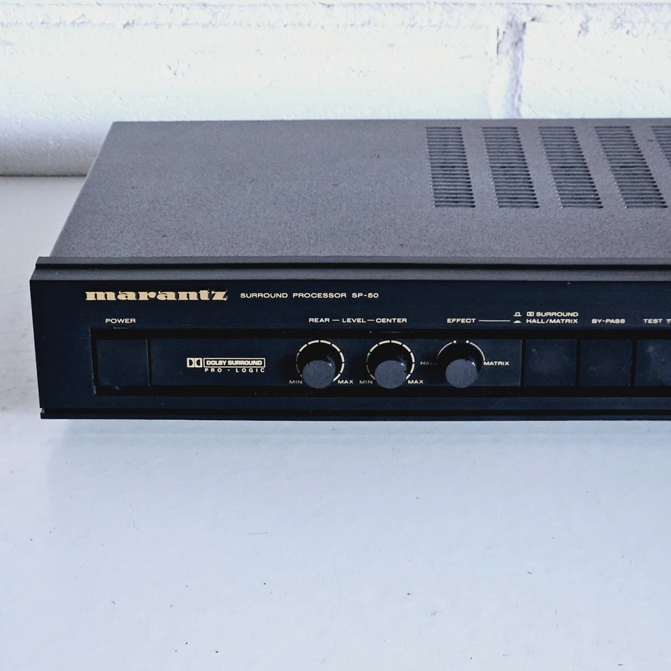 Marantz SP-50 Sound Processor Dolby Surround Pro-Logic Boxed - Tested Working - Image 3 of 4