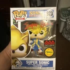 Funko pop! Super Sonic triple AAA exclusive chase, signed