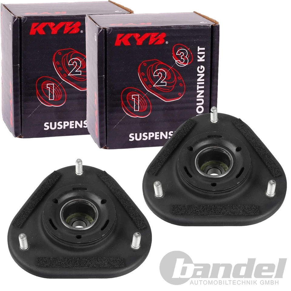 2x KYB DOMLAGER FEDERBEINSTÜTZLAGER VORNE MIT LAGER für TOYOTA COROLLA CELICA