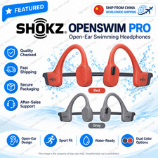 Shokz OpenSwim Pro S710 Bone Conduction Sport Headphones Bluetooth 32GB New