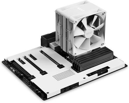 NZXT T120 CPU Air Cooler - RC-TN120-W1 - Conductive Copper Pipes - Fluid Dynamic - Bild 8 von 10