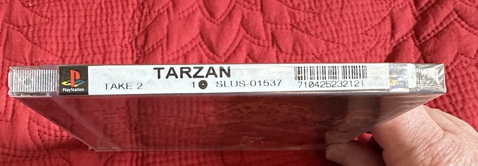 Disney's Tarzan PlayStation 1 PS1 Black Label Brand New and Sealed - Image 3 of 3