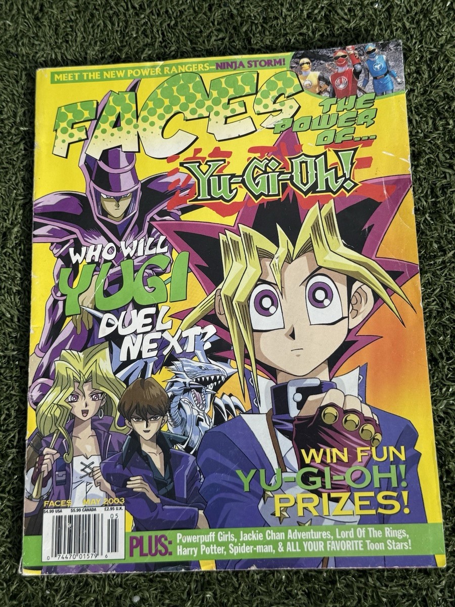 FACES Magazine May 2003 Yu-Gi-Oh! Power Rangers Harry Potter Spider Man |  eBay