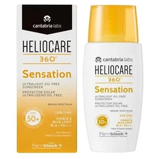 New Heliocare 360 Sensation Visible & Blue Light SPF50 50ml**Free U.S. Shipping 