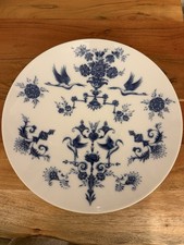 Teller Heinrich & Co Selb Bavaria Porzellan Sammlerteller Echt Kobalt D37