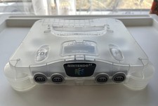 Nintendo 64 N64 Console NTSC-J - Japan + USA Compatible Tested Clear Reshell