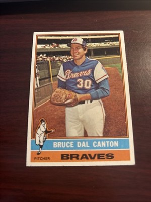 1976 Topps - Bruce Dal Canton #486 Atlanta Braves