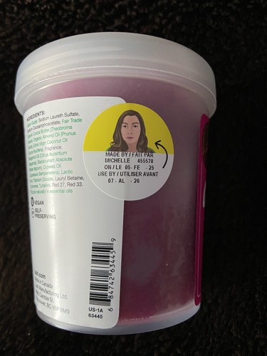 BRANDNEU LUSH The Comforter Körperpeeling 10,2 Unzen (290g) - Bild 2 von 2