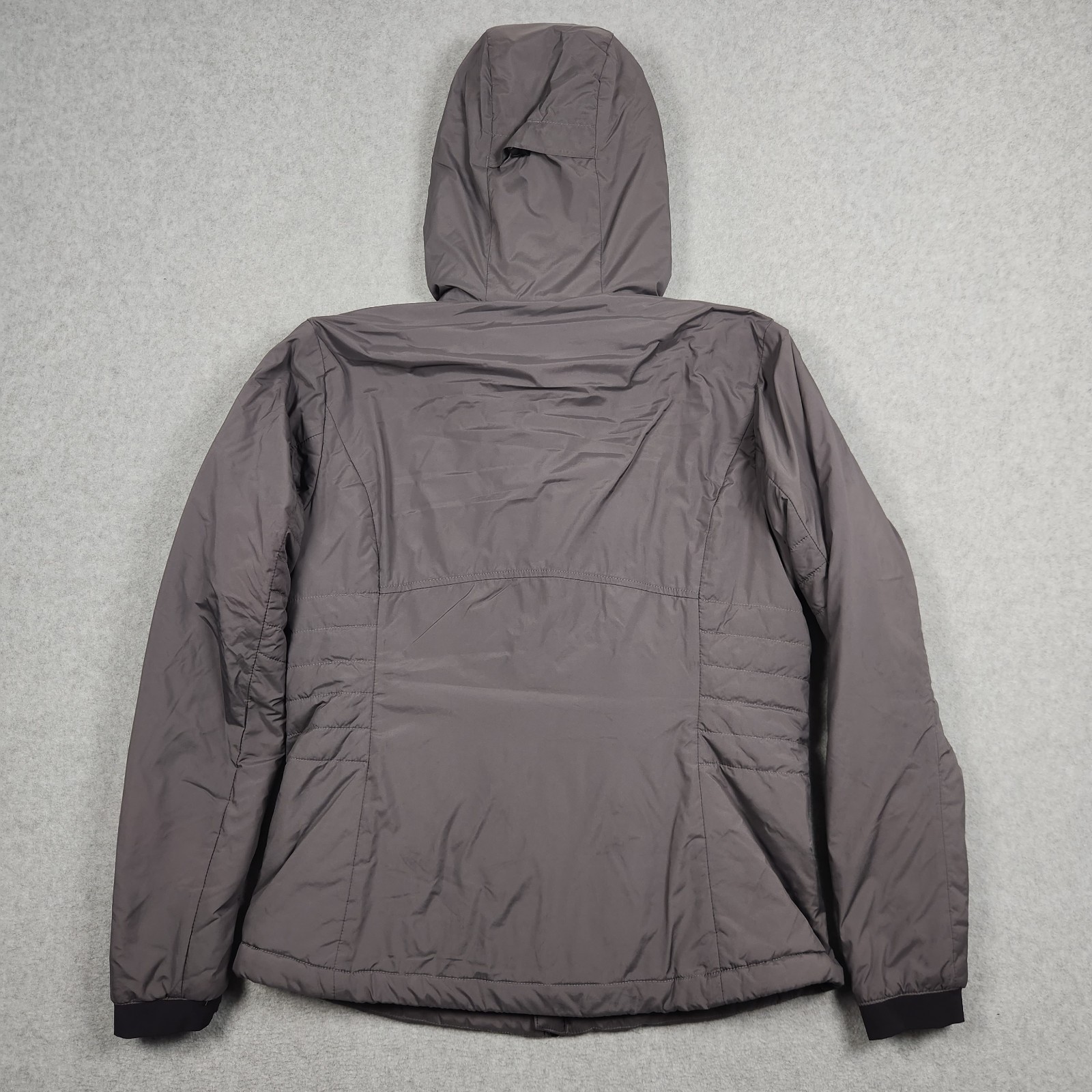 Simms Mid Current Puffer Jacket Womens Small Gray… - image 4