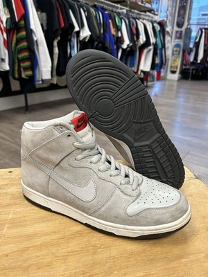 Nike SB Dunk High Pee Wee Herman Size 10 Used As Is No Box 2007 Dunks Rare Skate