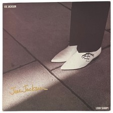 Joe Jackson Signed Look Sharp! Vinyl Record PSA