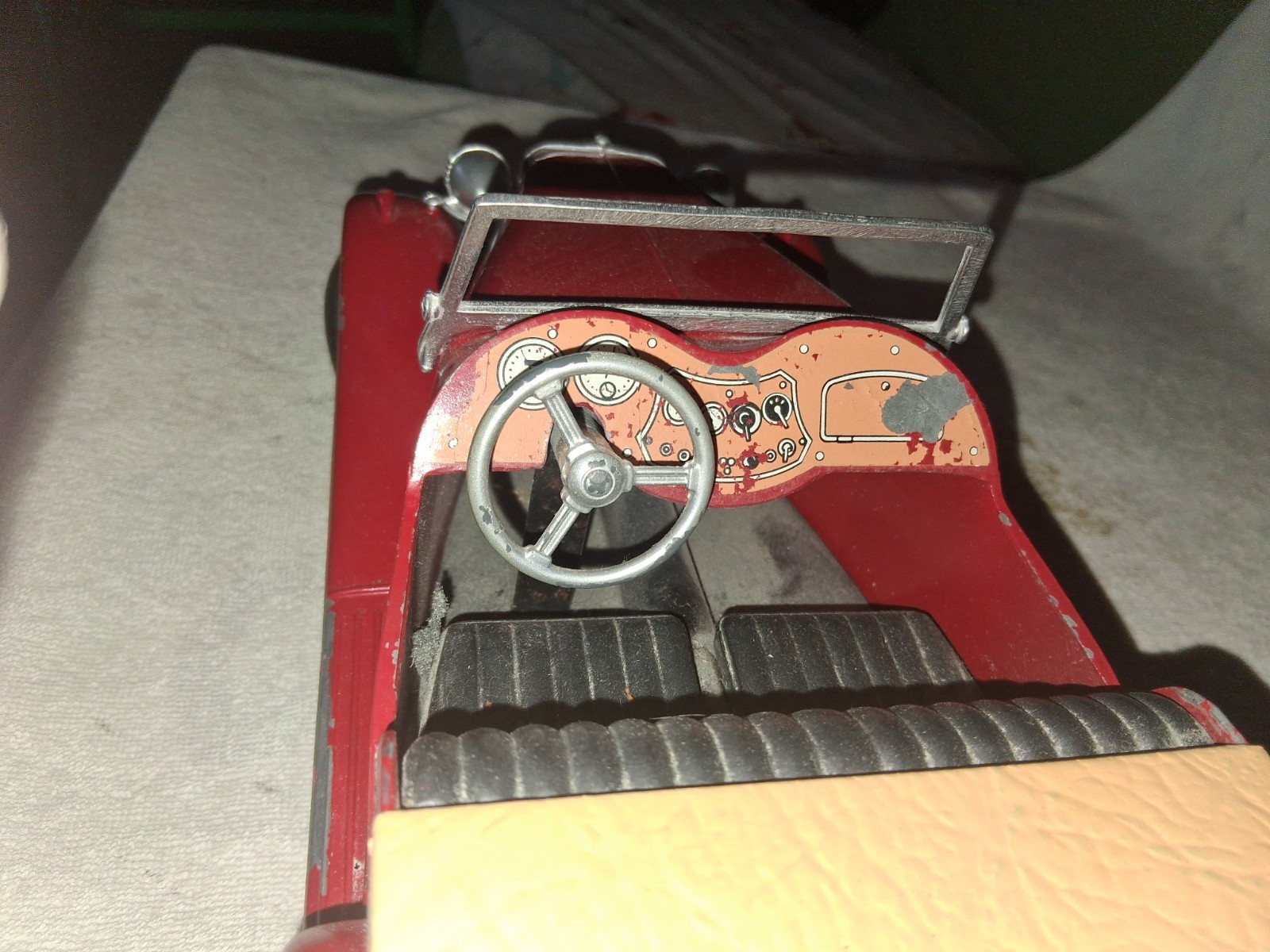 #2017 1950'sDoepke MG Metal Toy Car -  Tan Trunk Cover #2