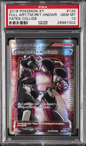 Team Rocket's Handiwork graded PSA 10 for sale on eBay