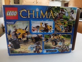 Lego Legends of Chima Lennox' Lion Attack model 70002 w/ Box and Instructions