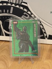 2026 Topps Chrome Marvel Deathlok Hulk Green Lazer Refractor /99 #109 SP