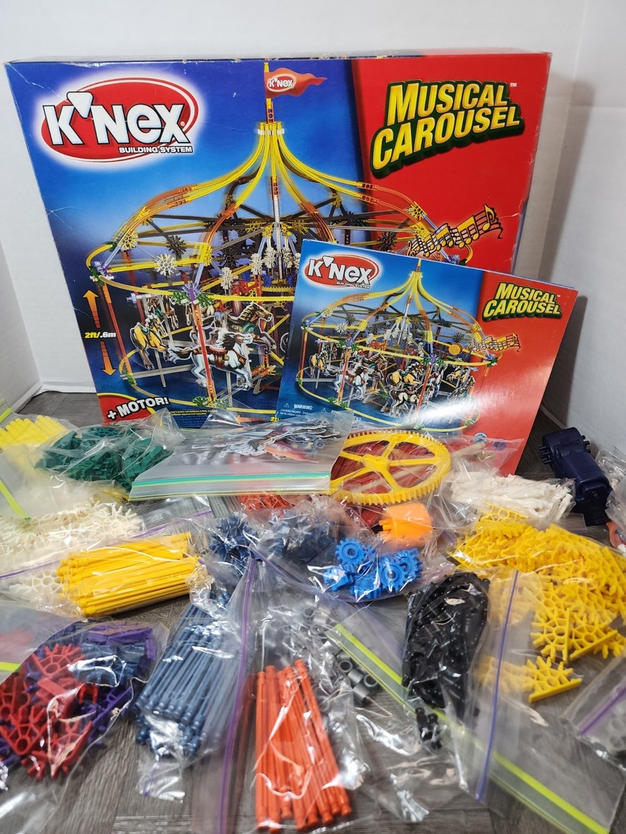 K'Nex Musical Carousel Set 13071 Motorized Retired 2006 | eBay