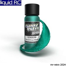 Spaz Stix 00310 Emerald Green Metallic Airbrush Ready Paint 2oz Bottle