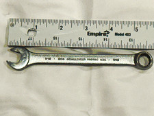 Proto 716 Challenger Sae Combination Wrench Non-ratcheting Chrome 6114 Proto 716 Challenger Sae Combination Wrench Non-ratcheting Chrome 6114
